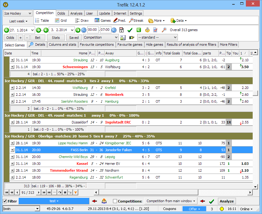 Trefik - conditions for columns at the Offer window