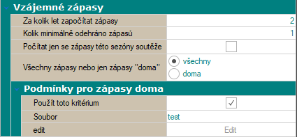 v alespoň polovině posledních vzájemných zápasů došlo alespoň v polovině případů k remíze ve druhém poločase