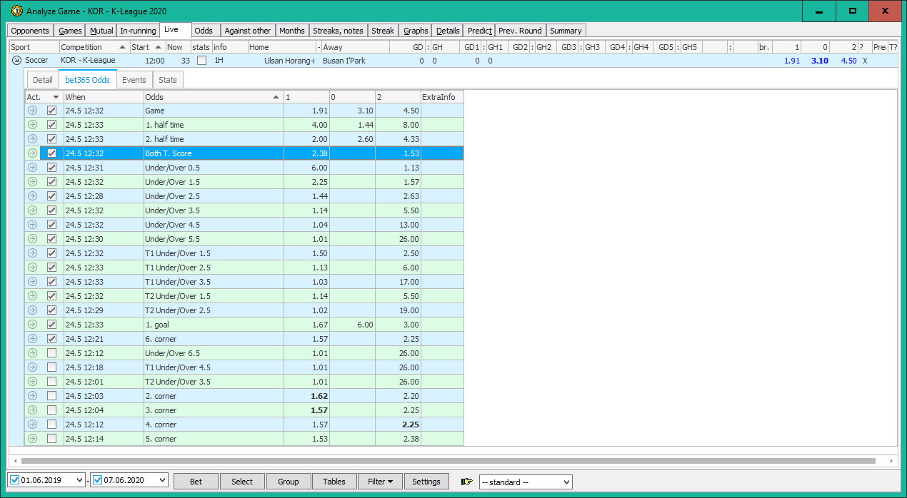 Predict / Live