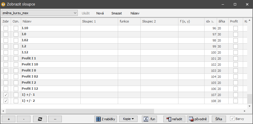 Tipy / Změny kurzů